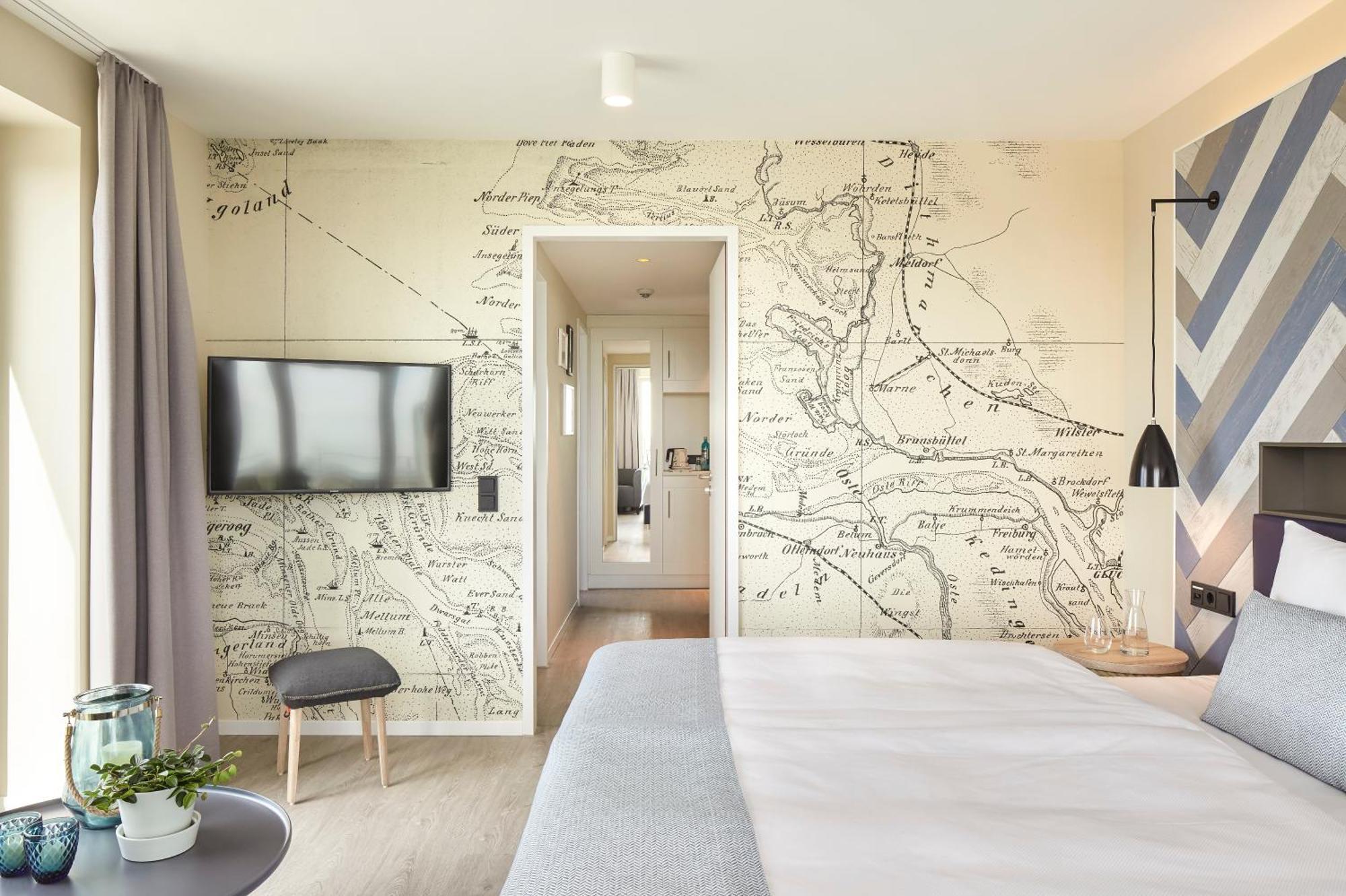 Kuestenperle Strandhotel & Spa Busum Bagian luar foto