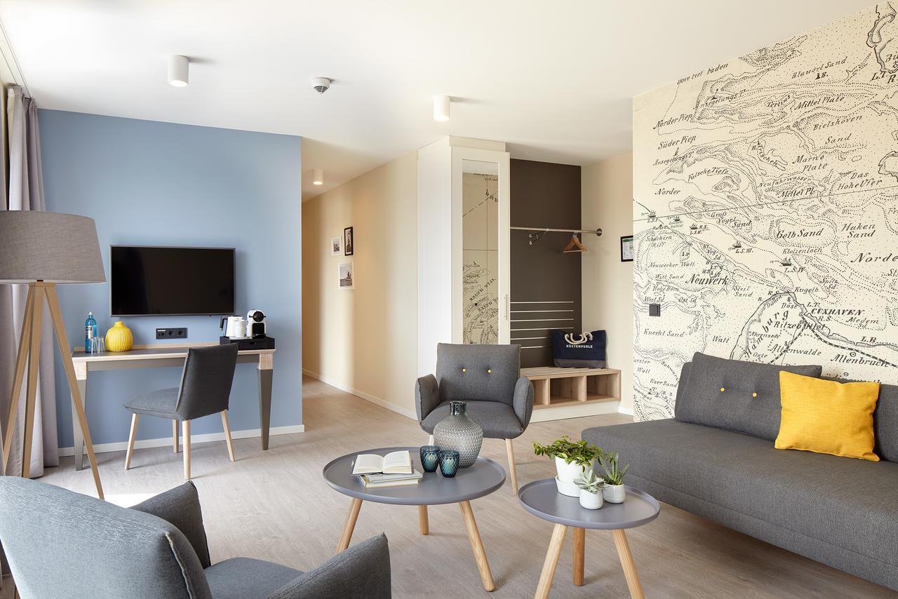 Kuestenperle Strandhotel & Spa Busum Bagian luar foto